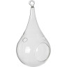 Колба капля MICA DECORATIONS, 27*15 см, прозрачная 61036